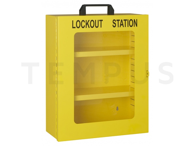 METAL LOCKOUT STATION Lockout Stanica Metalna Žuta 19366