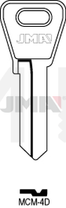 JMA MCM-4D Cilindričan ključ (Silca MC2 / Errebi MD5S)