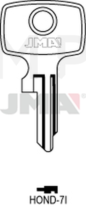 JMA HOND-7I (Silca HON5R / Errebi HD4R)