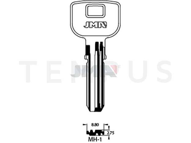 MH-1 Specijalan ključ (Silca MHA1) 13491