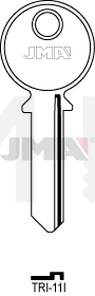 JMA TRI-11I Cilindričan ključ (Silca TL3R / Errebi TR7)