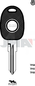 JMA TP00FI-13.P7 (Silca GT15RCT0 / Errebi T00GB14RPD)