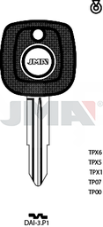 JMA TP00DAI-3.P1 (Silca DH5RT0 / Errebi T00DS3R)
