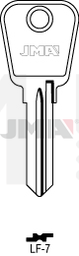 JMA LF-7 Cilindričan ključ (Silca LF19, LF32 / Errebi LF20, LF22)