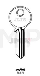 JMA RU-2I Cilindričan ključ (Silca RU5R / Errebi RU1R)