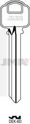 JMA DEK-6D Cilindričan ključ (Silca DK4 / Errebi  DKB7D)
