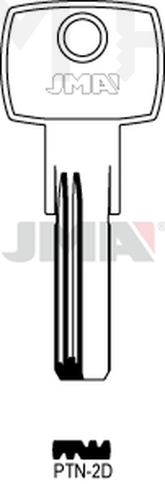 JMA PTN-2D Specijalan ključ (Silca PT5RP / Errebi PN3R)