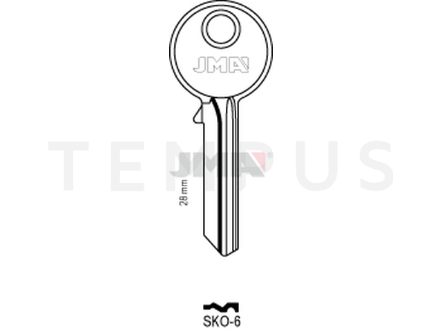 SKO-6 (Silca SK7 / Errebi F11) 13702