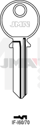 JMA IF-I60-70 Cilindričan ključ (Silca IF7R / Errebi IF6R)