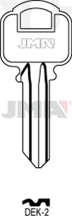 JMA DEK-2 Cilindričan ključ (Errebi DKB5S)