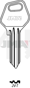 JMA JV-7 Cilindričan ključ (Silca VL5RE / Errebi JV2R)