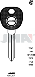 JMA TP00GM-28.P (Silca B99-PT / Errebi T00GM34P)