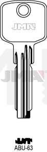 JMA ABU-63 Specijalan ključ (Silca AB77 / Errebi AU84)