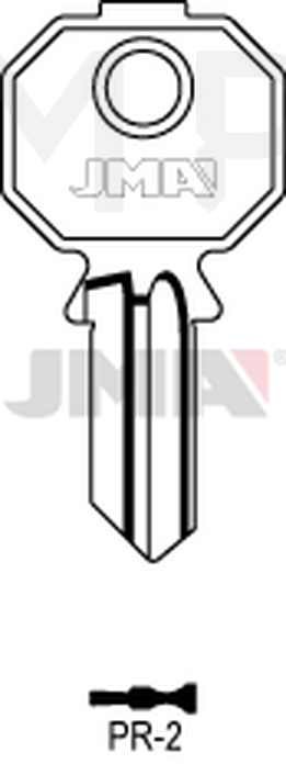 JMA PR-2 Cilindričan ključ (Silca PF5S / Errebi PS3M)