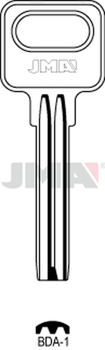 JMA BDA-1 Specijalan ključ (Silca BAE1 / Errebi MAS2)