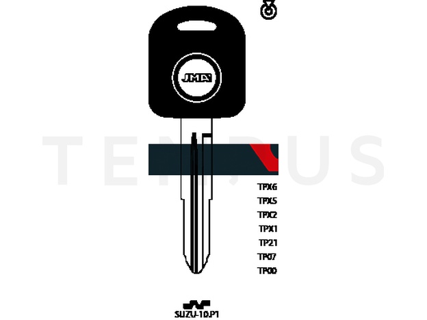 TP00SUZU-10.P1 (Silca SZ12T0 / Errebi T00SZ11P) 13923