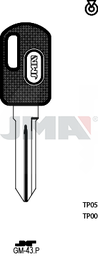 JMA TP00GM-43.P (Silca B103-PT / Errebi T00GM38P)