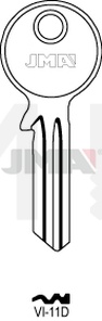 JMA VI-11D Cilindričan ključ (Silca VI5 / Errebi V7)