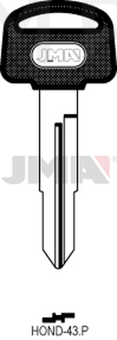 JMA HOND-43D.P (Silca HON64RBP / Errebi HD52RP31)