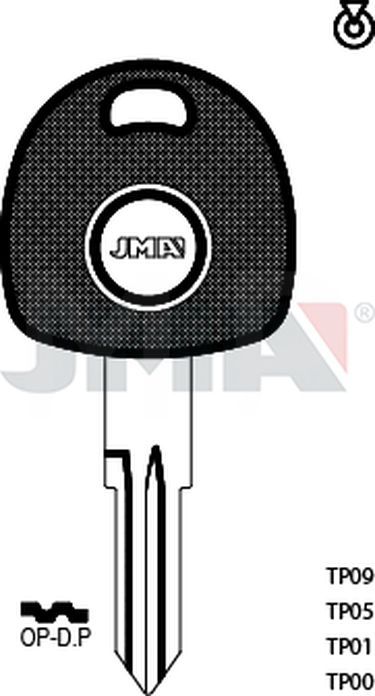 JMA TP00OP-D.P (Silca YM28T0 / Errebi T00YM24P)