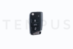 OSTALI EL VW 01 A - VAG MQB daljinac 3 tastera (za vozila bez keyless sistema), aftermarket, ID48 MQB 433MHz