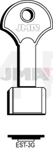 JMA EST-3G Kasa ključ (Silca EPT / Errebi 2ES6)