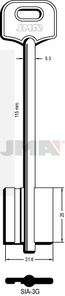 JMA SIA-3G Kasa ključ (Silca 5SAS5 / Errebi 2SAS5)