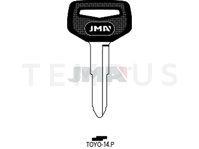 TOYO-14.P (Silca TOY4RDP, TOY4RCP, TOY4RAP, TOY4RBP / Errebi TY8RP42, TY32P, TY8RP, TY8RP42) 13795