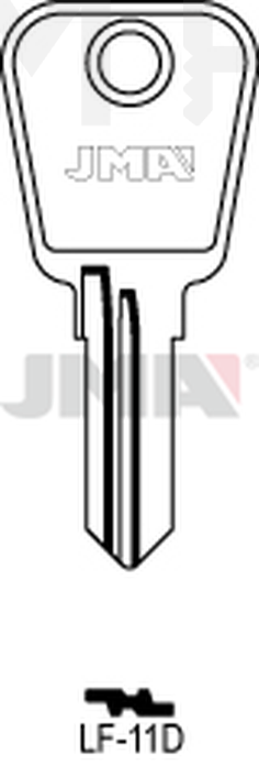 JMA LF-11D Cilindričan ključ (Errebi LF25R)