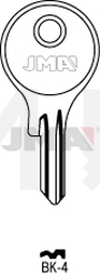 JMA BK-4 Cilindričan ključ (Silca BK4R / Errebi KS3XR)