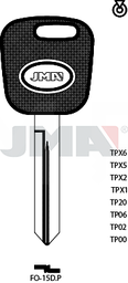 JMA TP00FO-15D.P (Silca FO38RTE / Errebi T00FD16RP)