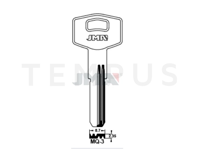 MQ-3 Specijalan ključ (Silca DBL3) 20942
