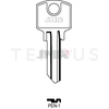 PEN-1 Cilindričan ključ (Silca BZ2R / Errebi PNZ1S) 14917