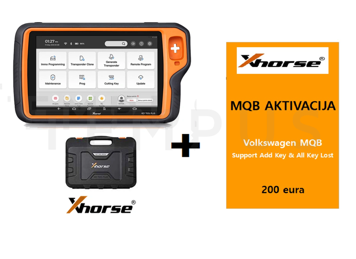 XHORSE KEY TOOL PLUS + MQB aktivacija