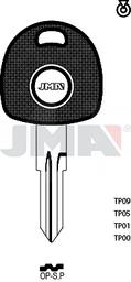 JMA TP00OP-S.P (Silca HU46T0 / Errebi T00HF43P)