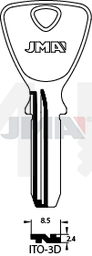 JMA ITO-3D Specijalan ključ (Silca IO2R)