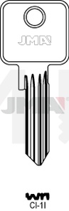 JMA CI-1I Cilindričan ključ (Silca CS17R / Errebi C17R)