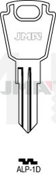 JMA ALP-1D Cilindričan ključ (SILCA ALP4R)