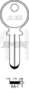 JMA KA-1 Specijalan ključ (Silca KA1 / Errebi KB1)