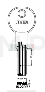 JMA IS-22D/5 Specijalan ključ (Silca IE37-5)