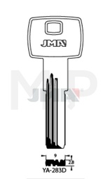 JMA YA-283D Specijalan ključ (Silca YA95R / Errebi YI24)