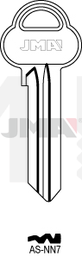 JMA AS-NN7 Cilindričan ključ (Silca ASS45 / Errebi AA41)