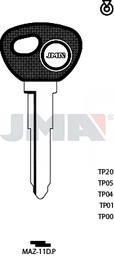JMA TP00MAZ-11D.P (Silca MAZ24RT0 / Errebi T00MZ23RP)