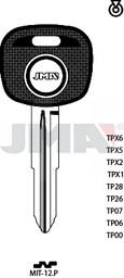 JMA TP00MIT-12.P (Silca MIT8TE / Errebi T00MIT7P)