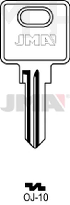 JMA OJ-10 Cilindričan ključ (Silca OJ8R / Errebi OJ10)