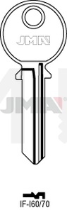 JMA IF-I60-70 Cilindričan ključ (Silca IF7R / Errebi IF6R)