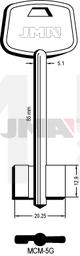 JMA MCM-5G  Kasa ključ (Errebi 1MD5)