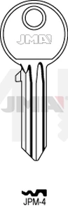 JMA JPM-4 Cilindričan ključ (Silca JM3R / Errebi JPM3)