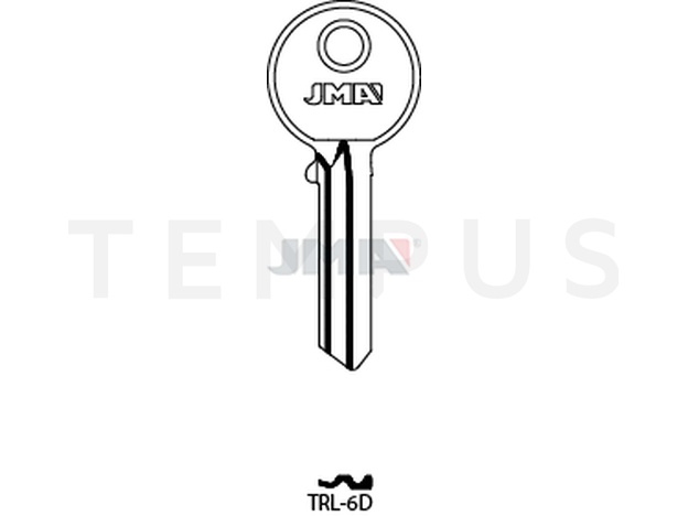 TRL-6D Cilindričan ključ (Silca TRK9) 14941