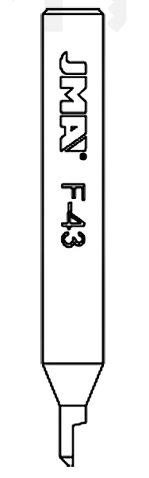 JMA FRESA F43 - freza za kaba 0,7x45x6